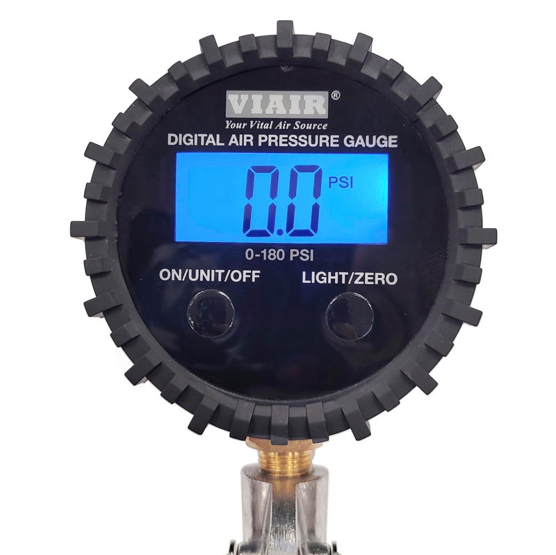 VIAIR 00042 Digital Tire Inflation Gun with 2.5" Gauge and Carry Bag, Black - Image 4